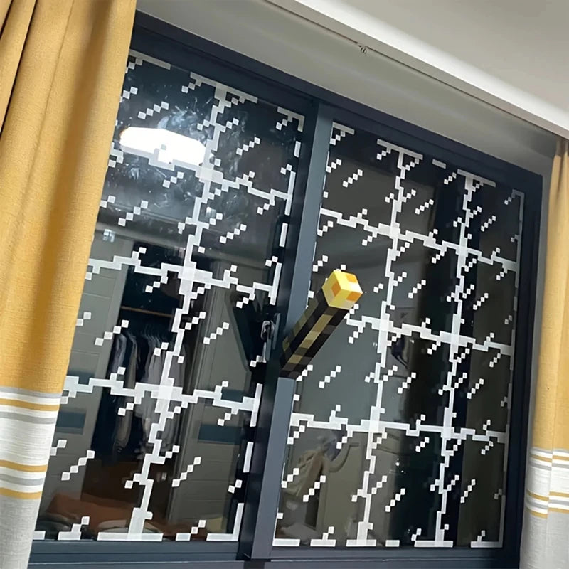  Pixel Style Window Art (1/4/8/10/12/20/30Pcs)